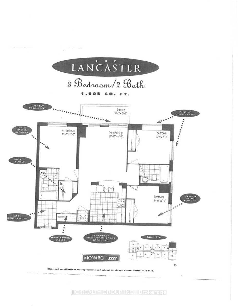 188 Doris Avenue Unit 1003, Toronto C14