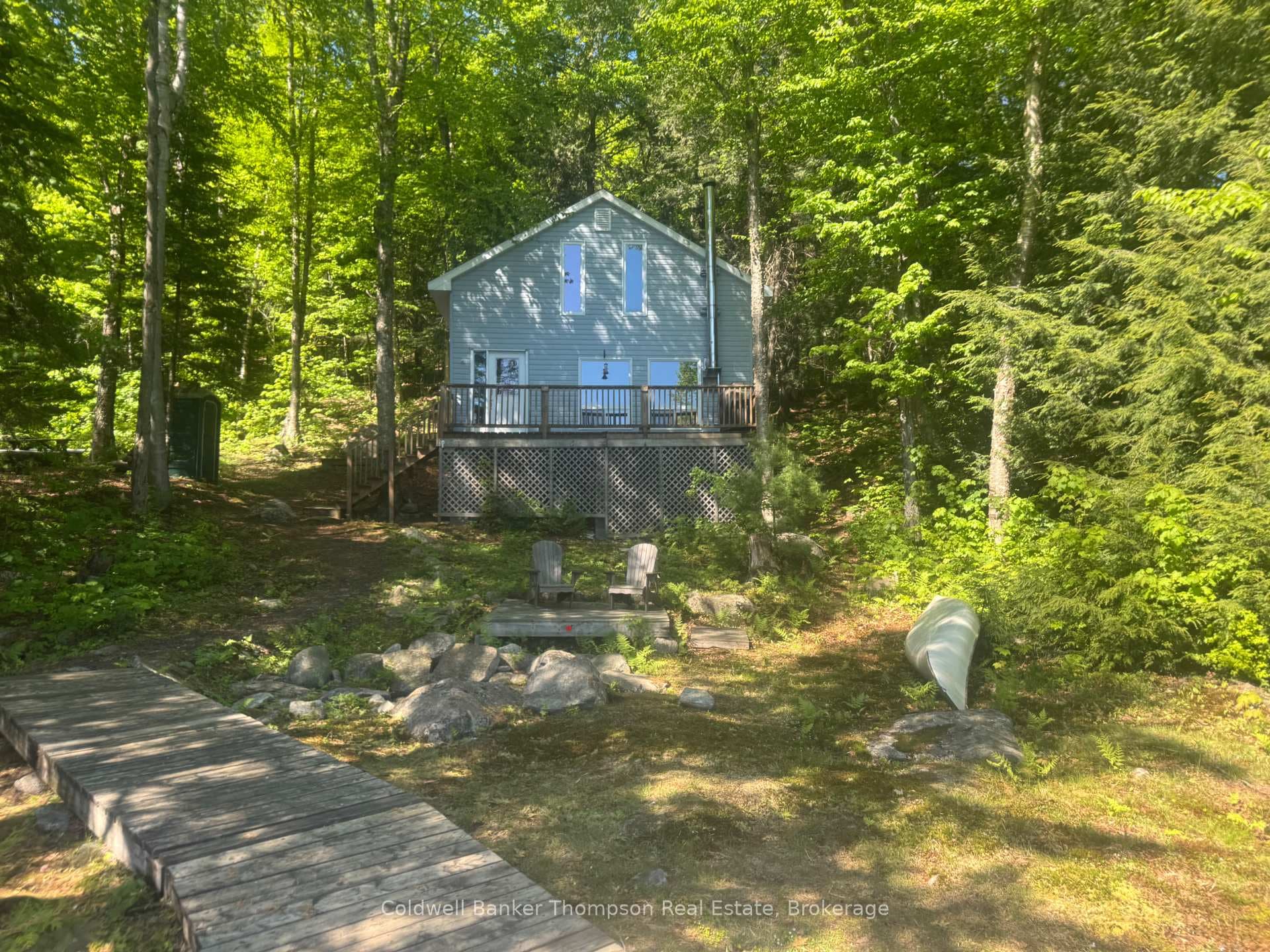 Cottage in the mid morning light