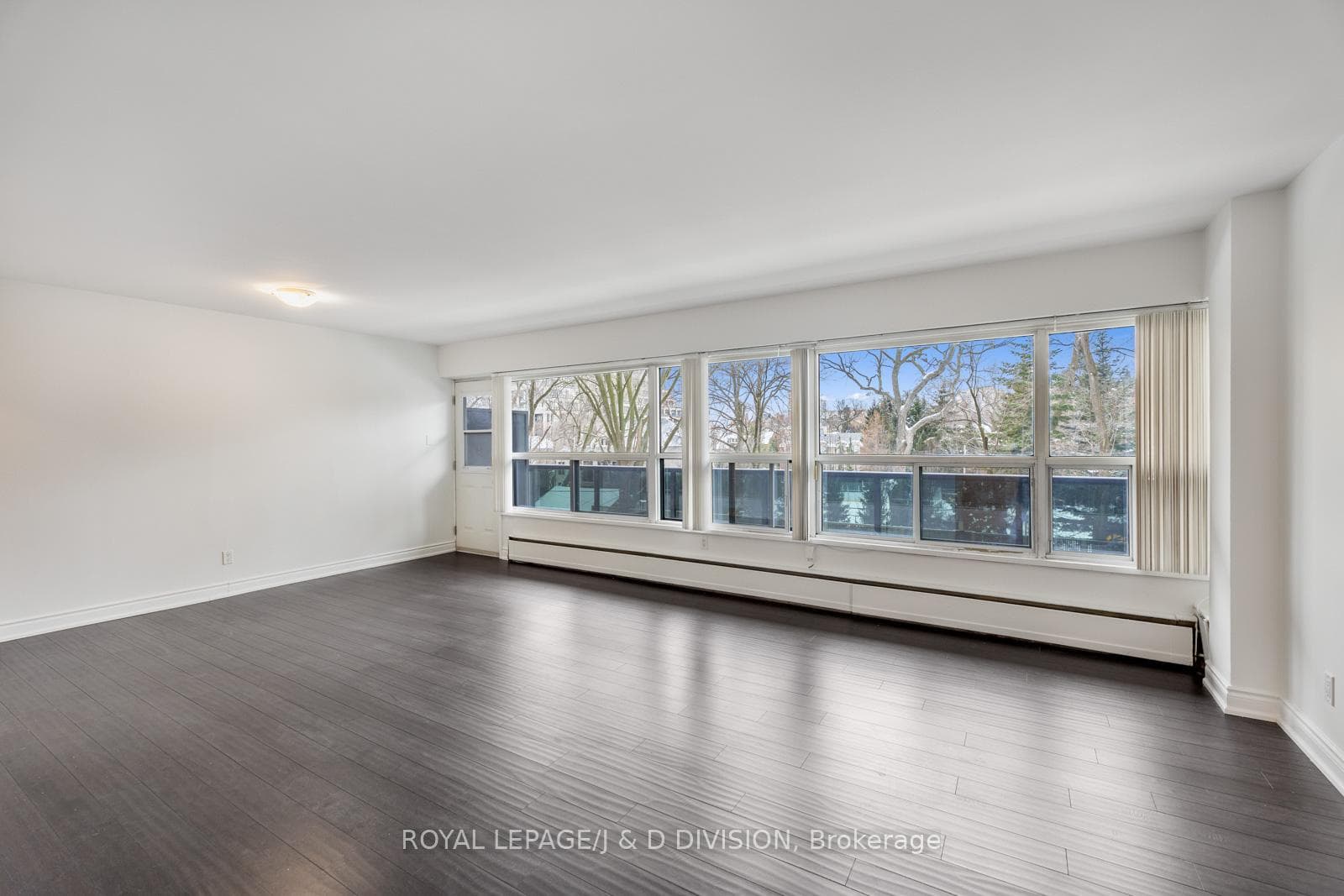 Bachelor Suite has full wall of windows