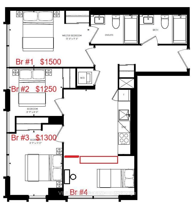 82 Dalhousie (Bedroom 2) Street Unit 3707, Toronto C08