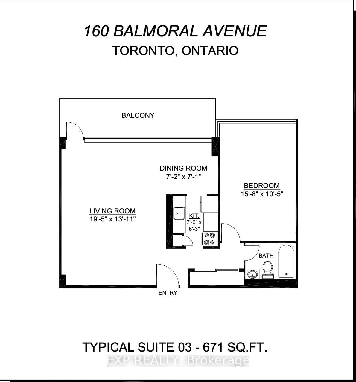 160 Balmoral Avenue Unit 203, Annex / Yorkville / Summerhill, ON M4V 1J7 - Photo 1