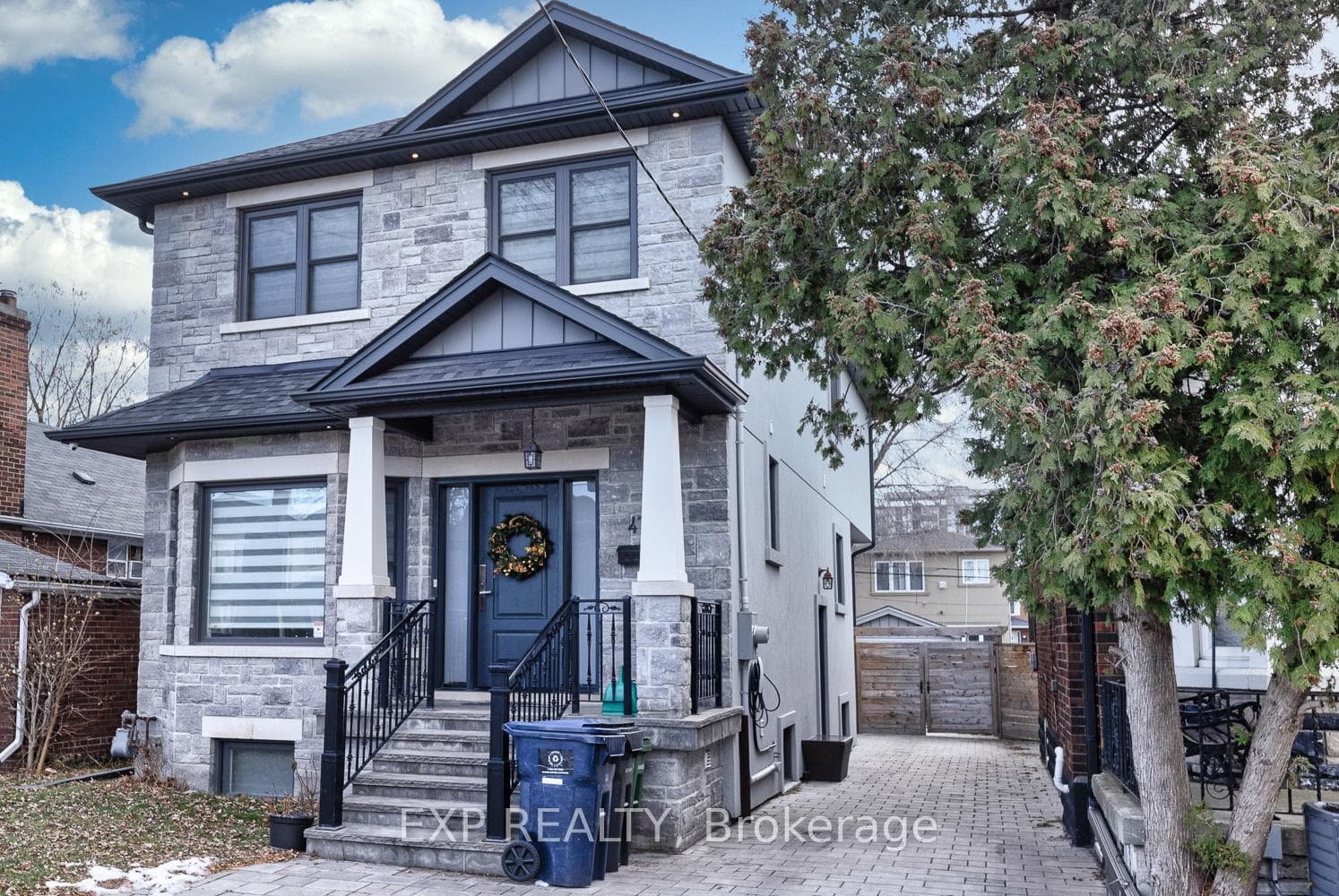 front of home