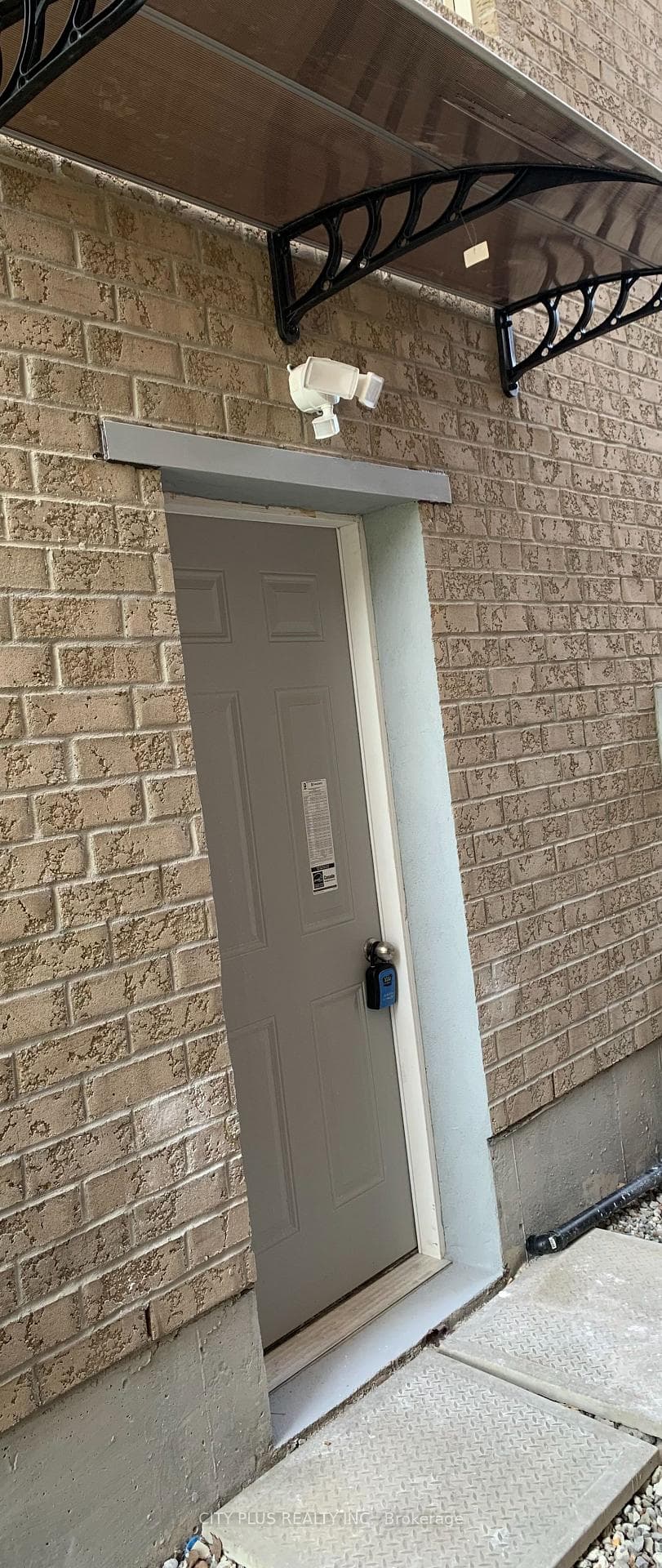 Entrance of the Basement Unit