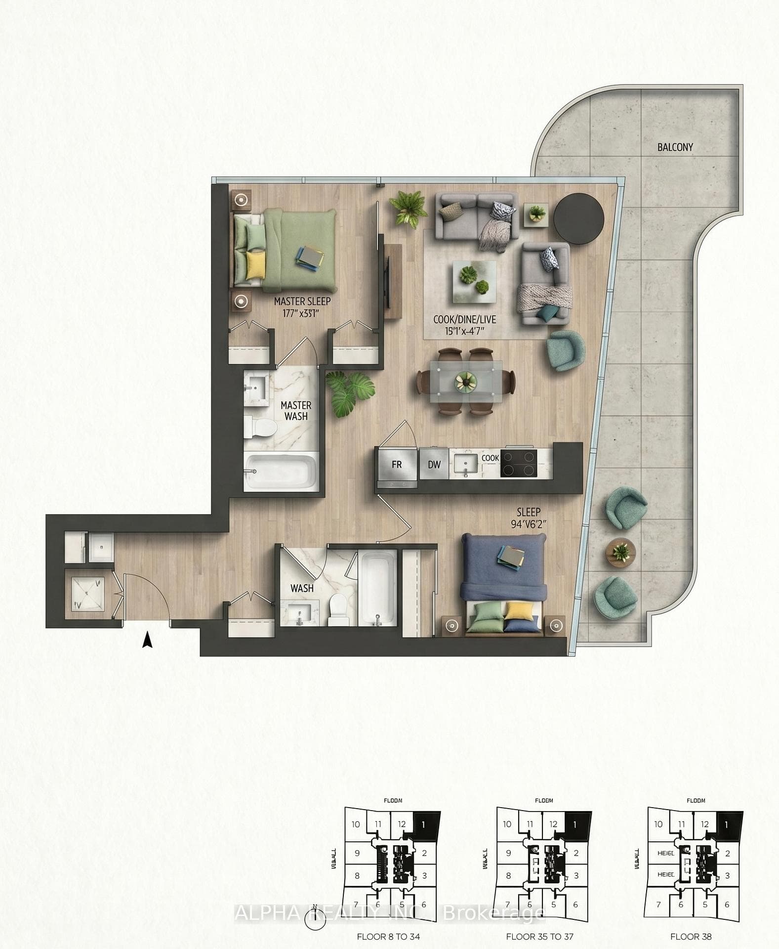 1 Bloor Street Unit 3601, Toronto C08