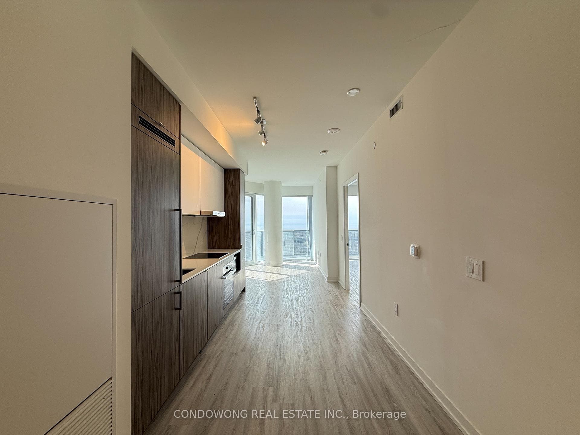 The whole unit is very bright and spacious