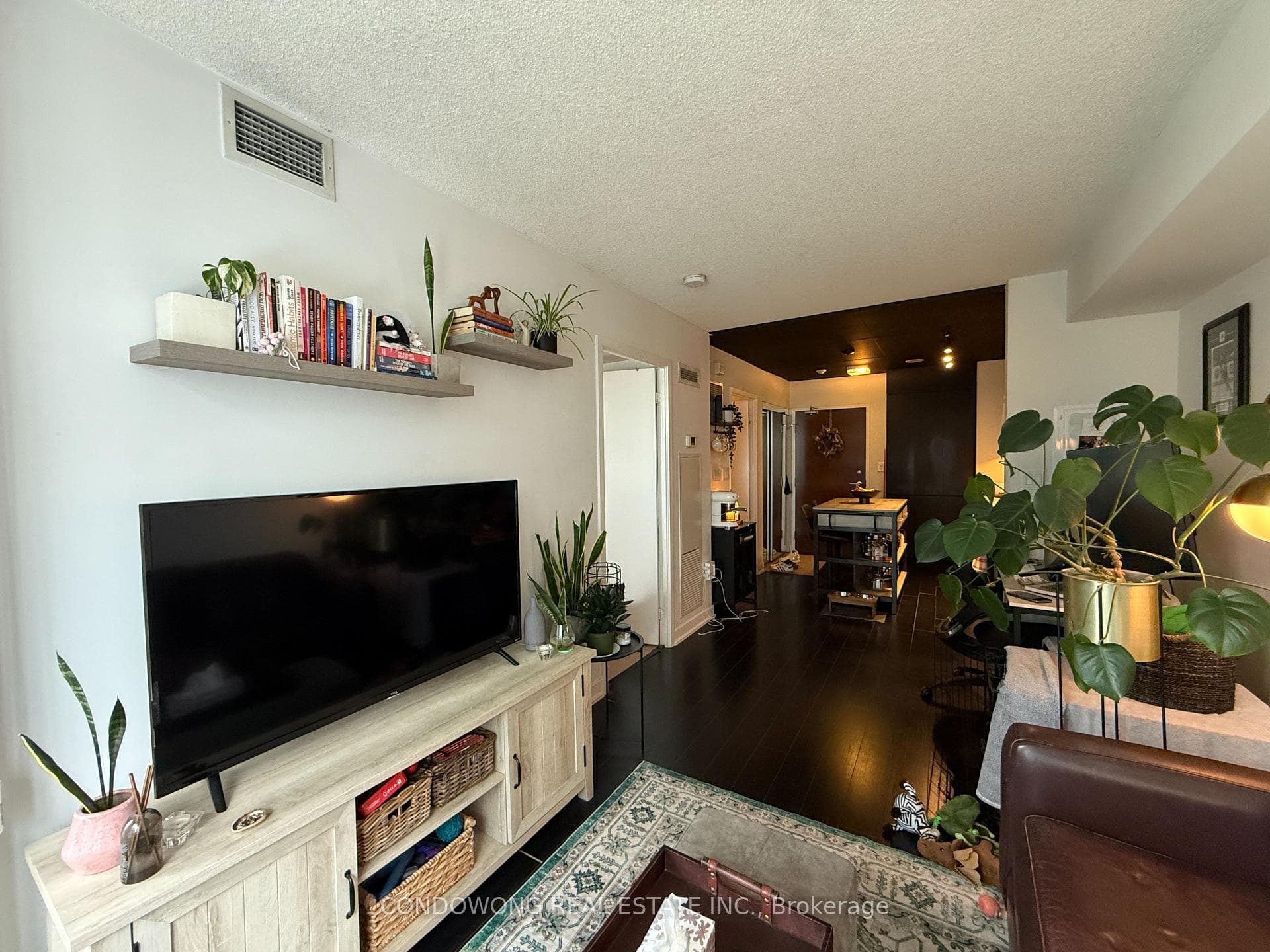 The whole unit is very bright and spacious