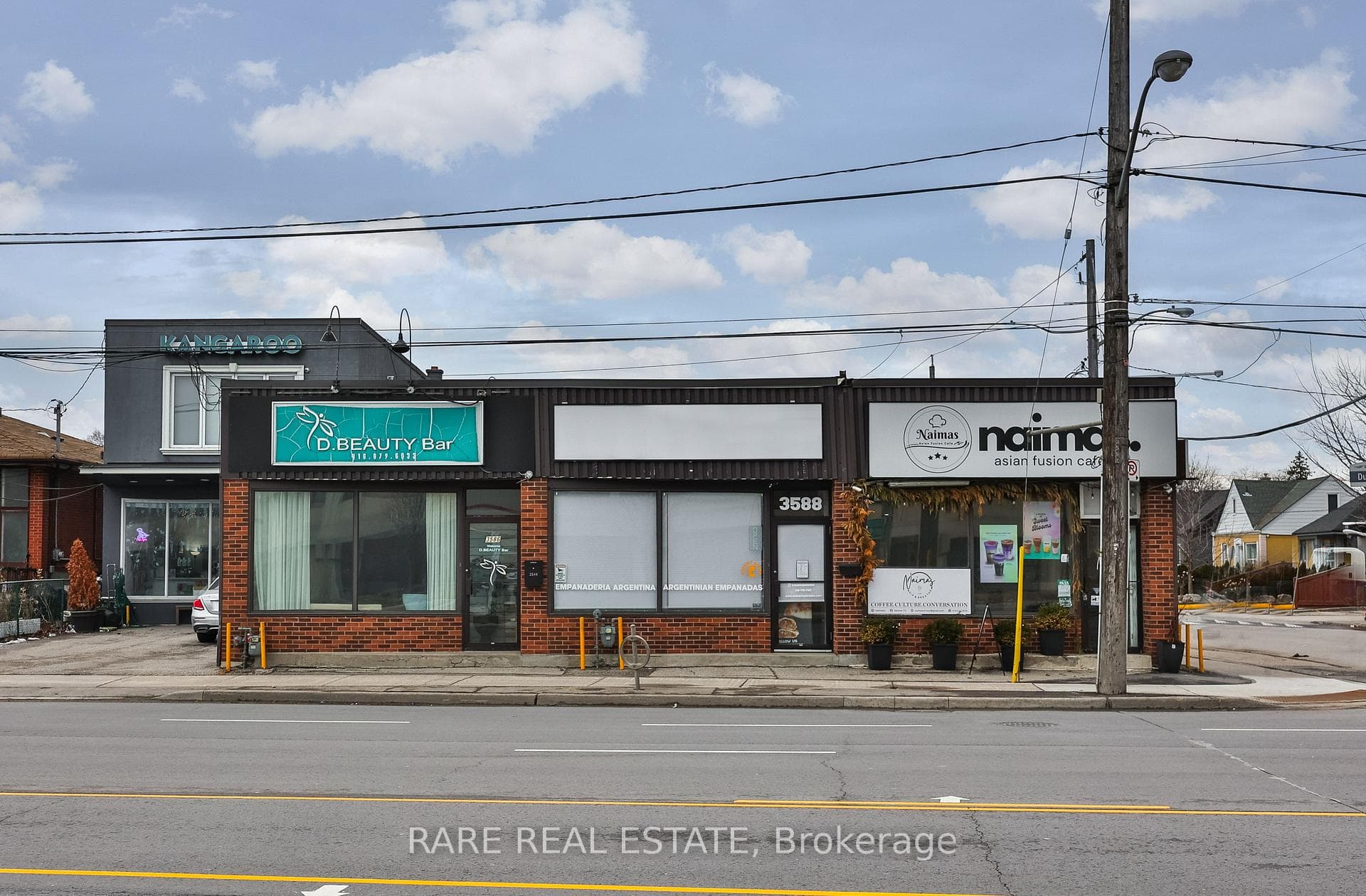 Middle Unit Is The Leased Premises