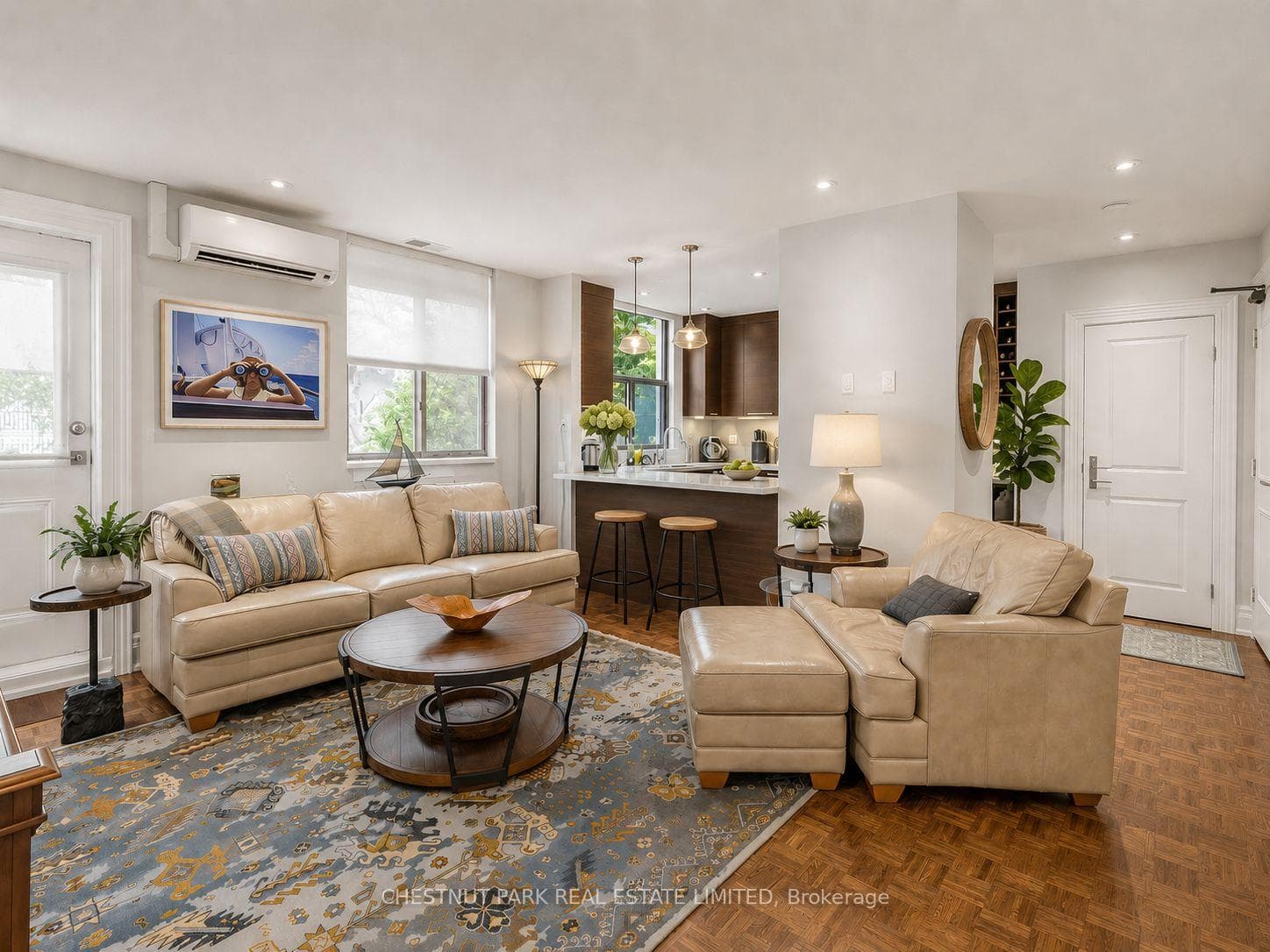 Inviting Living Room with Open Concept