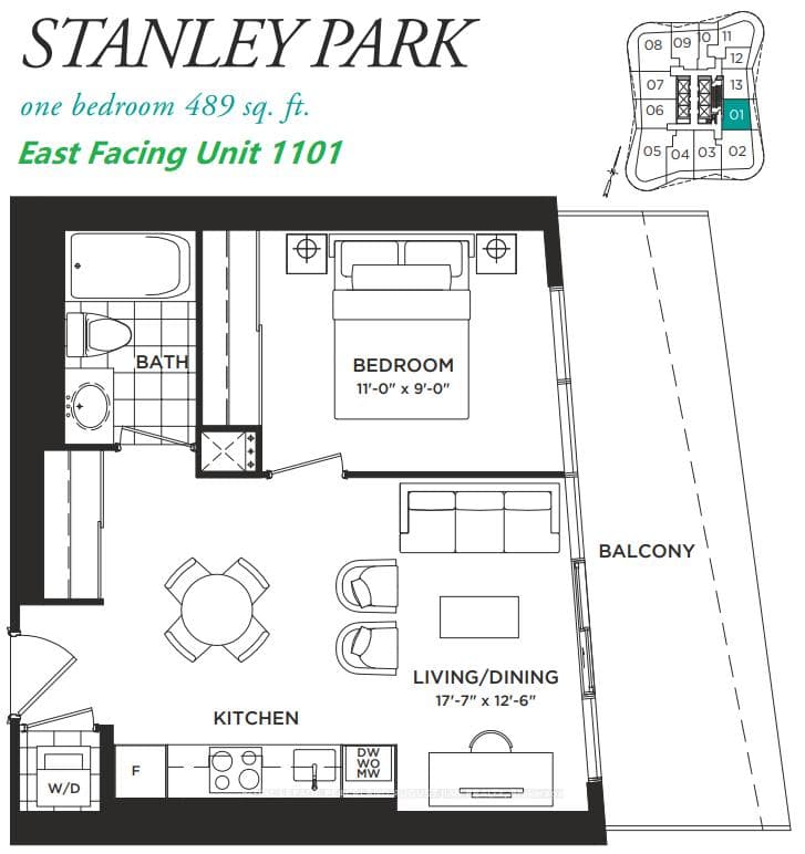 11 Wellesley Street Unit 1101, Toronto C01