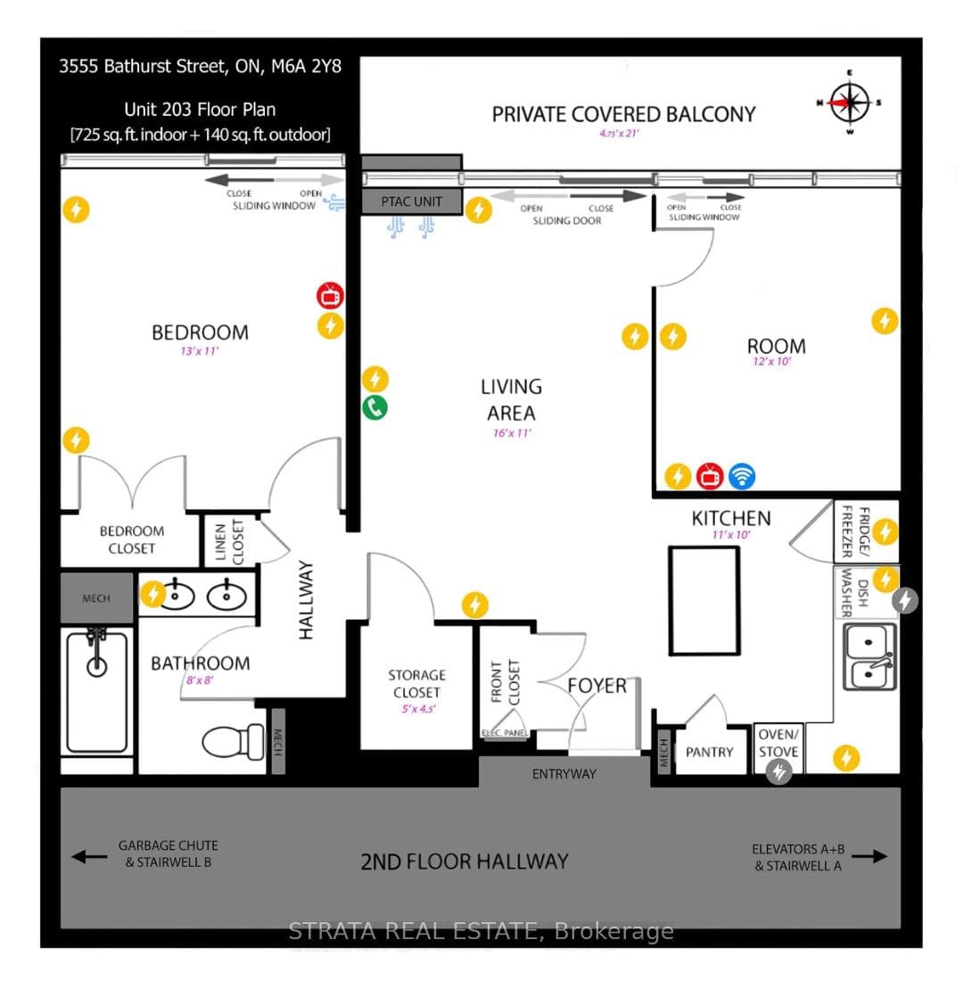 3555 Bathurst Street Unit 203, Lawrence Park / Bedford Park, ON M6A 2Y8 - Photo 1