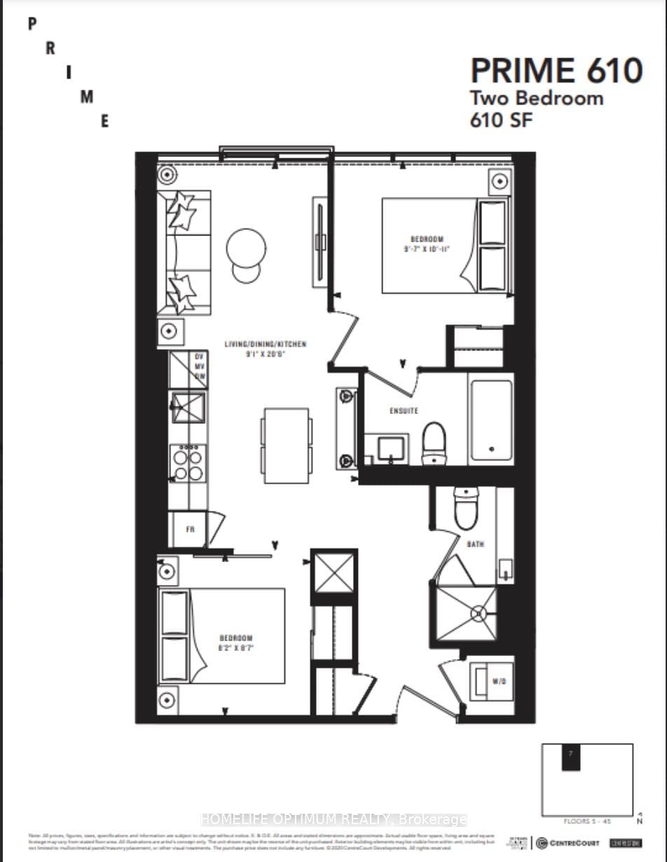 319 Jarvis Street Unit 2508, Toronto C08