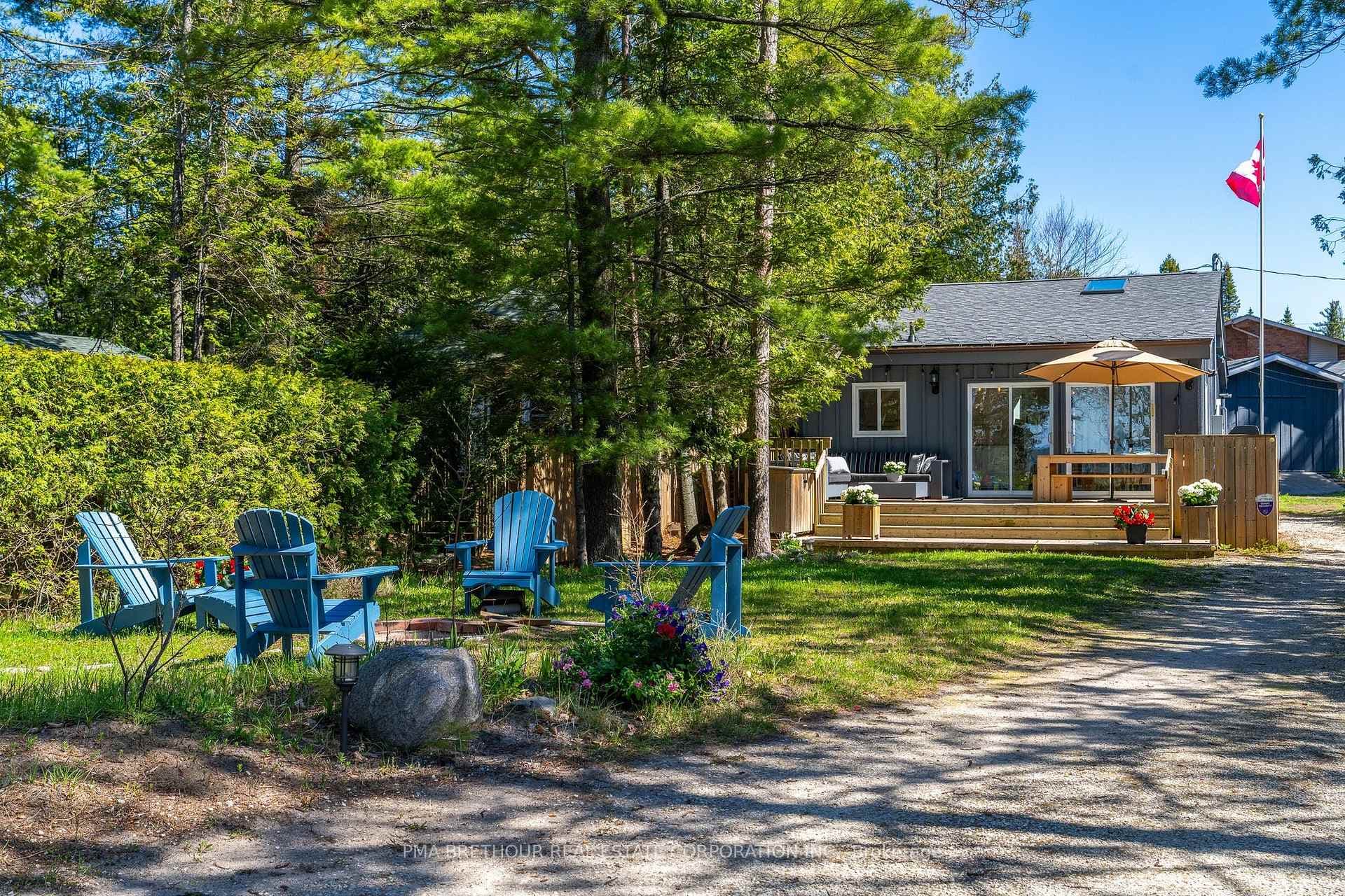 Fire Pit and Front Yard
