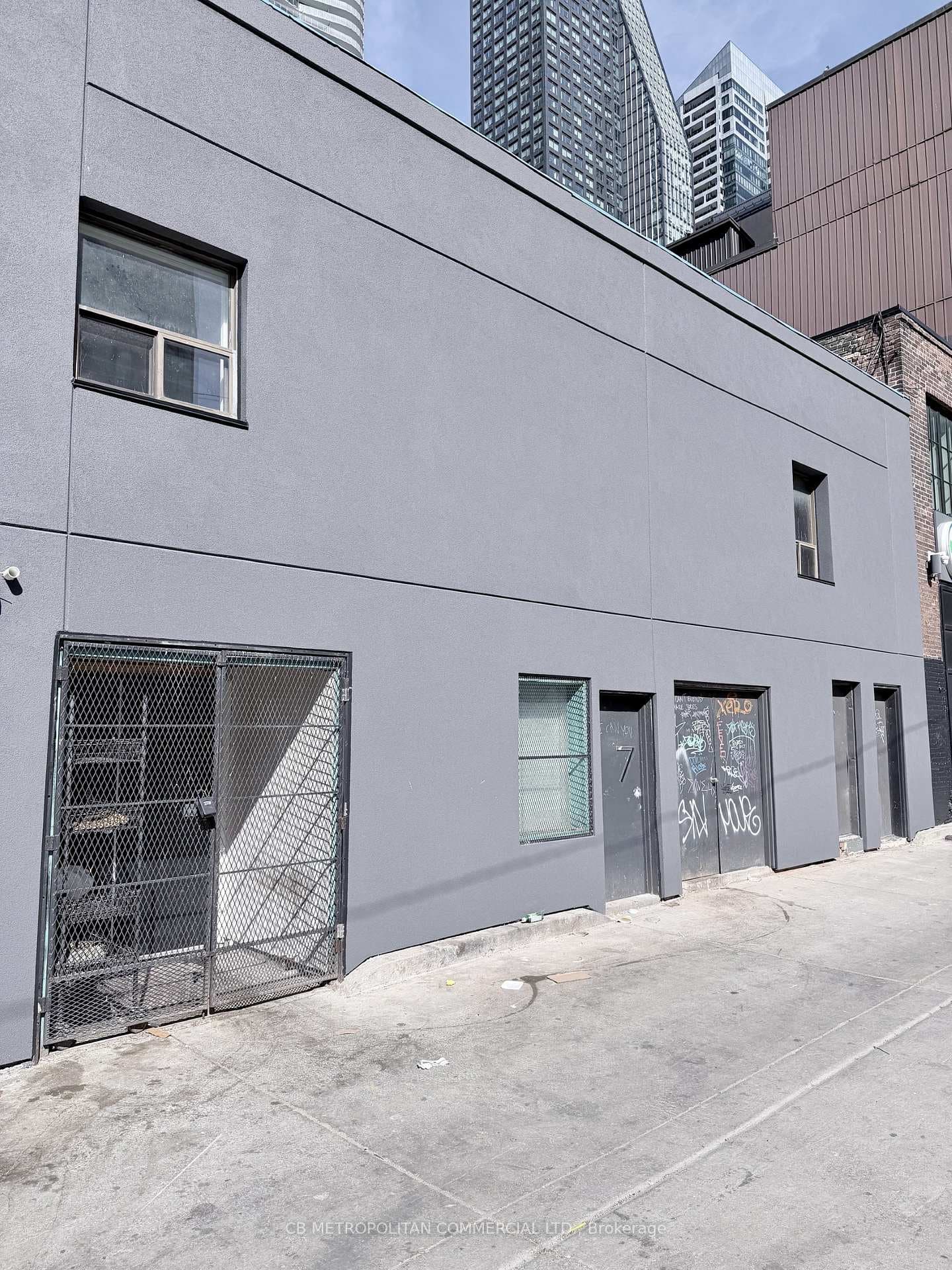 Alley entrance