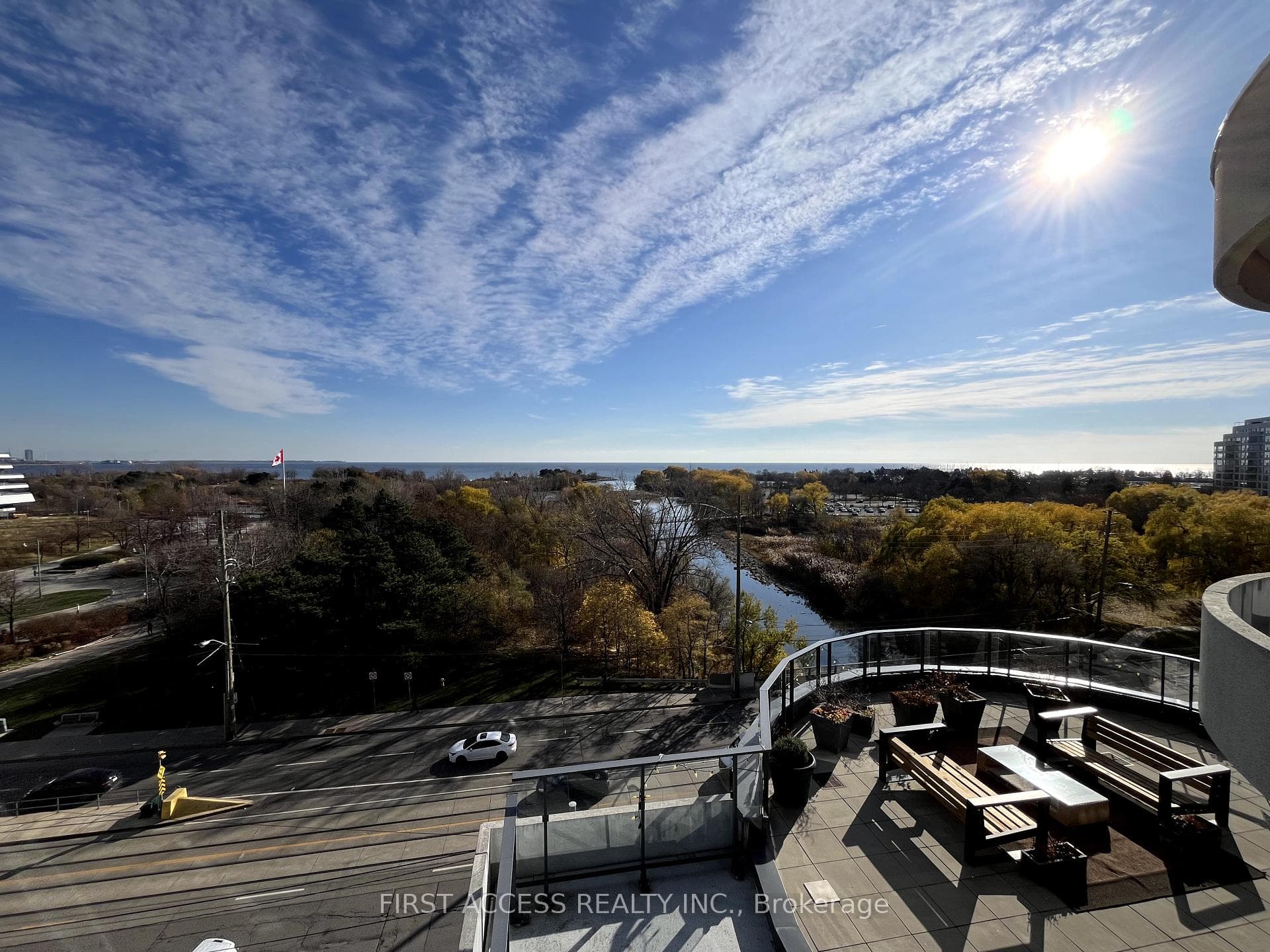 South Exposure living room terrace