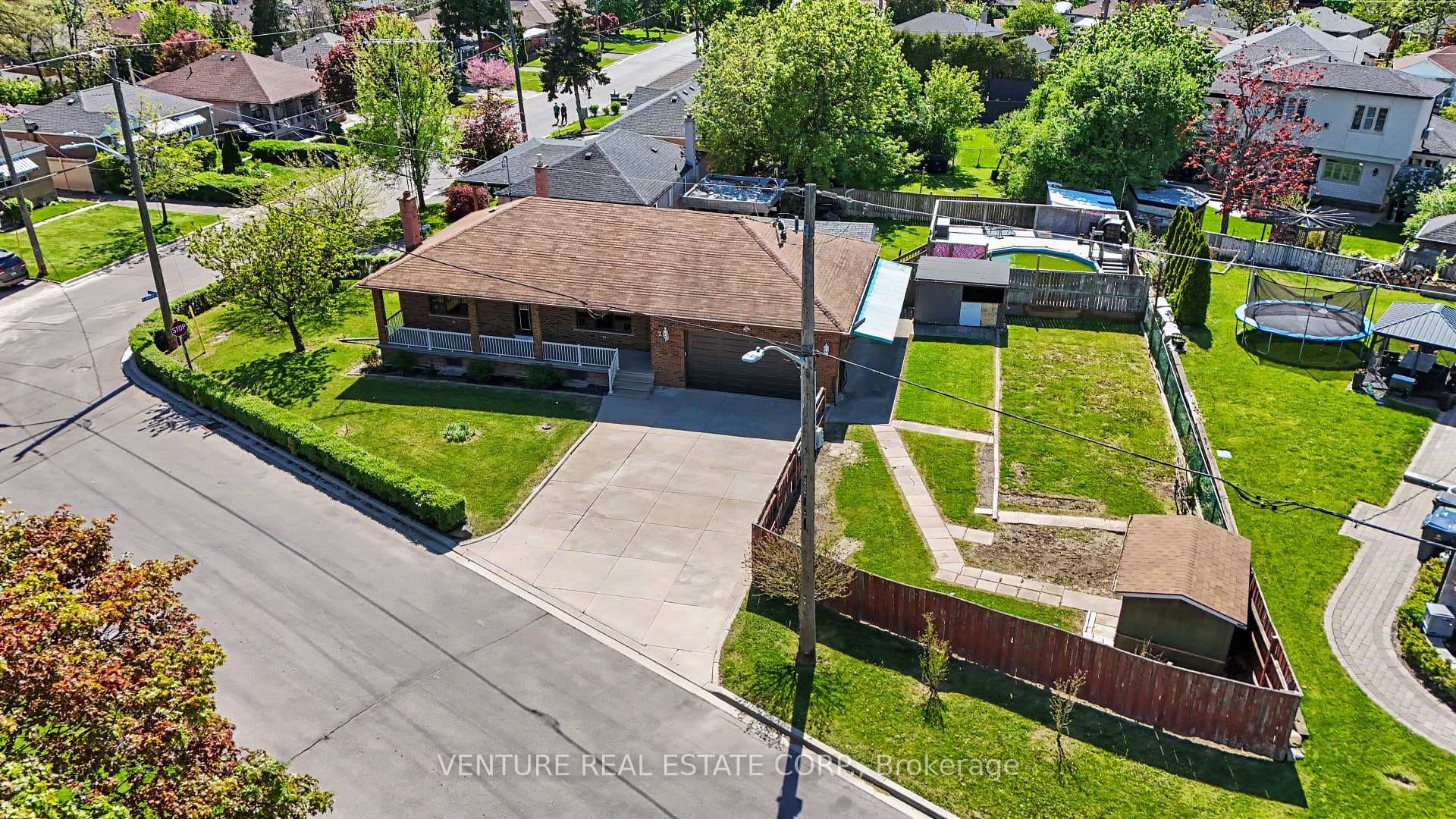 Aerial View of Property