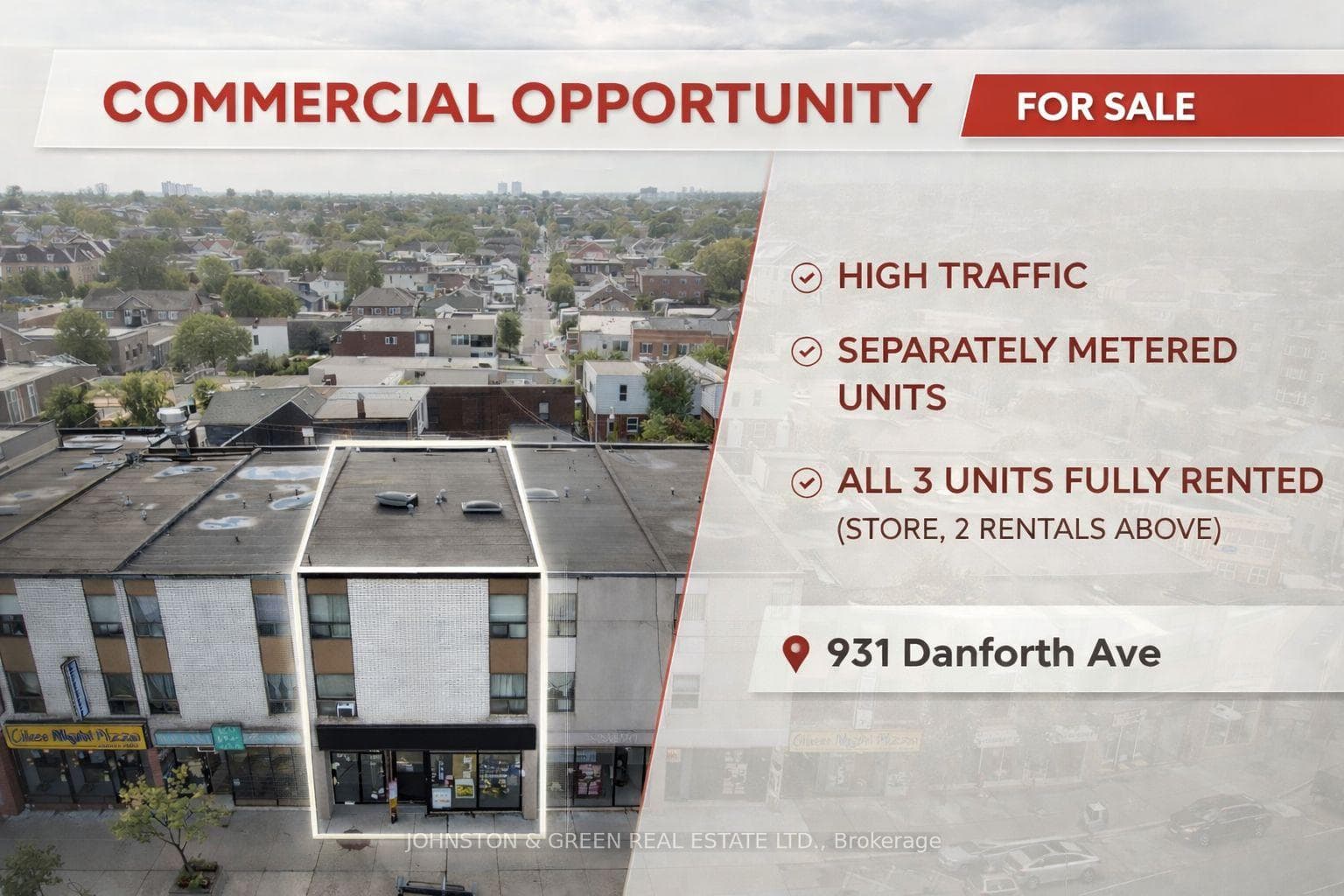 931 Danforth Avenue, Riverdale / Leslieville, ON M4J 1L8 - Photo 1