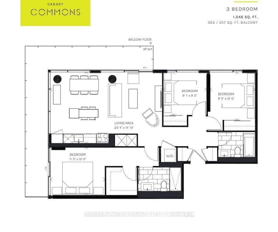 180 Mill Street Unit S905, Toronto C08