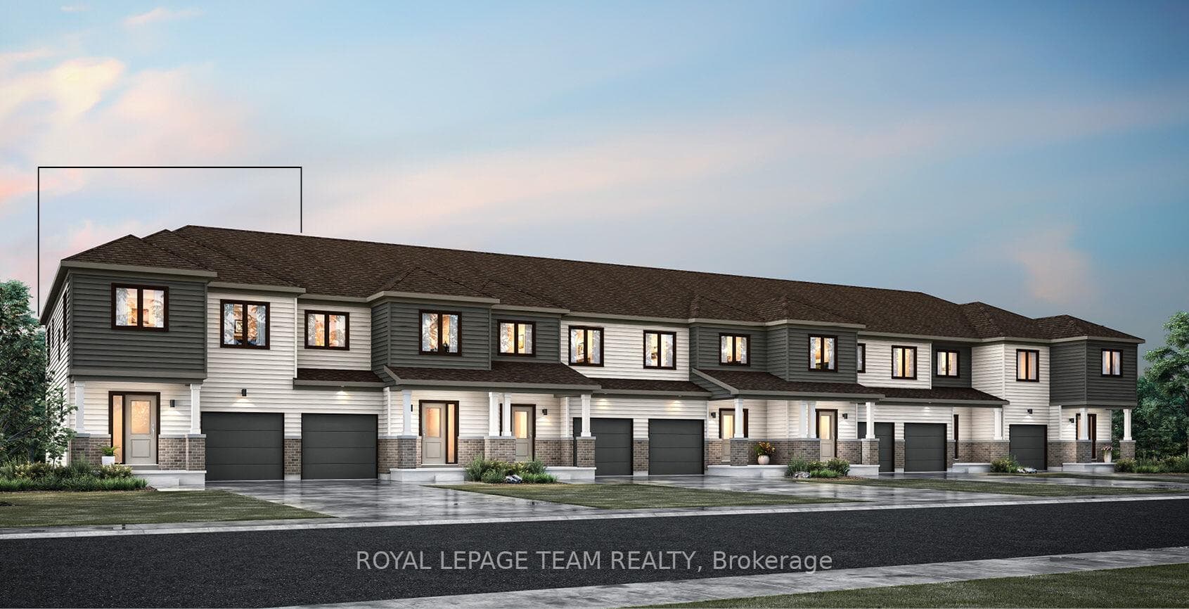 Nova End elevation rendering