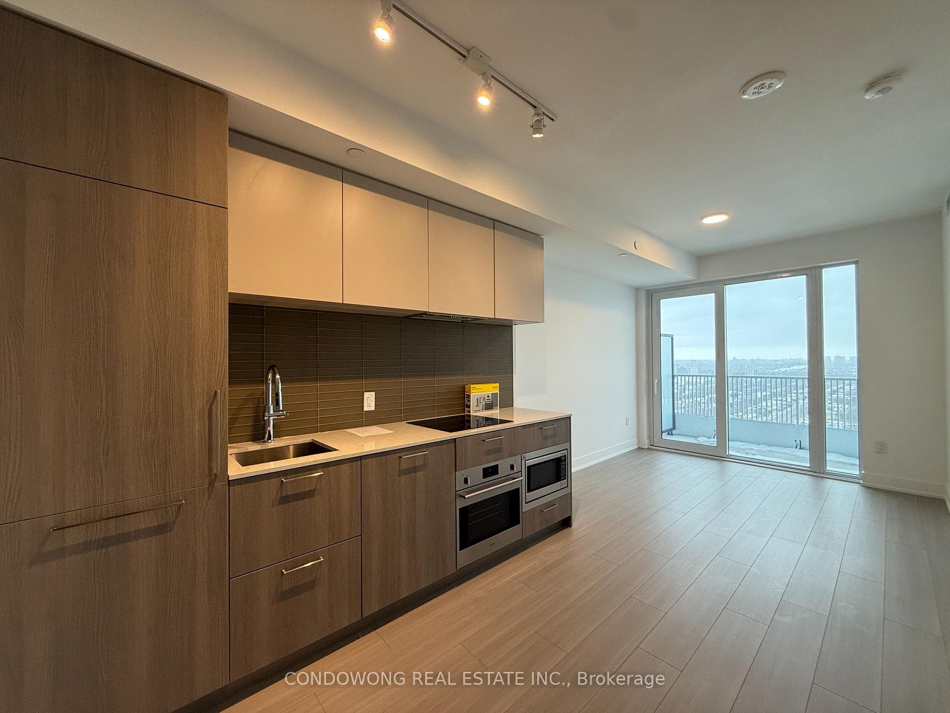 The whole unit is very bright and spacious
