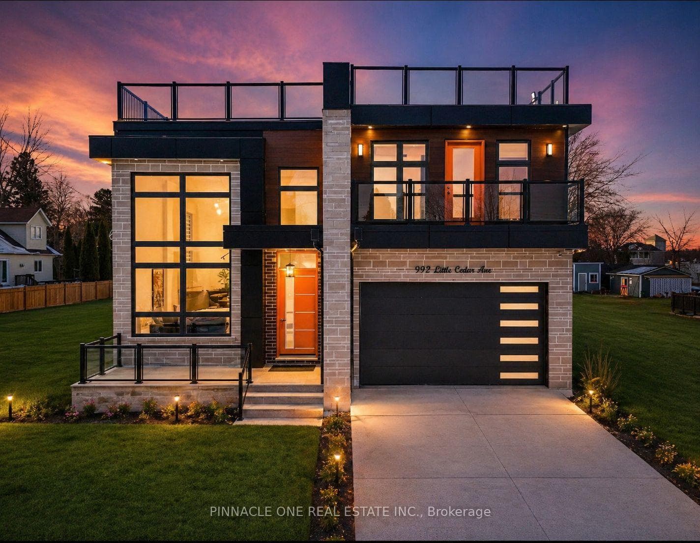 Visually enhanced front pic of the summer/night