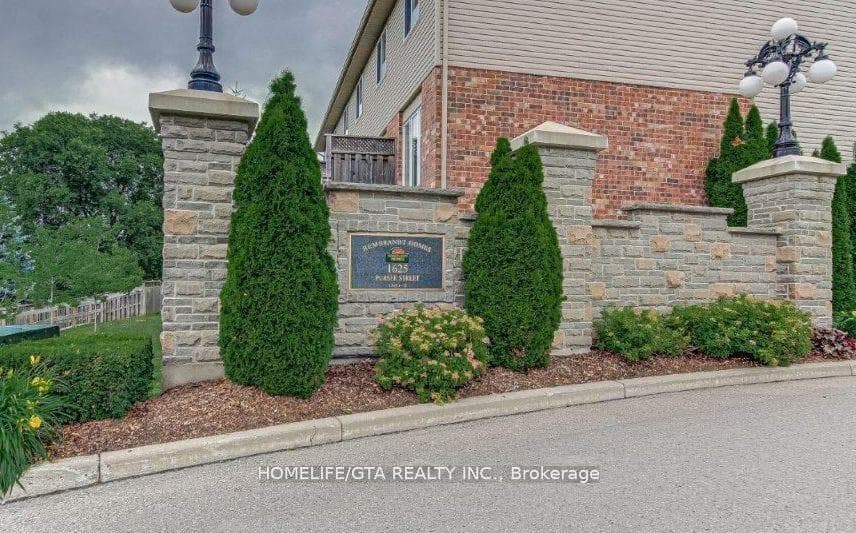 Entrance To Townhouse Complex