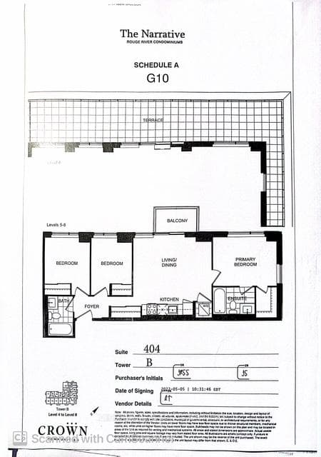 7437 Kingston Road Unit 404B, Scarborough (Morningside / West Hill), ON M1B 0G1 - Photo 1