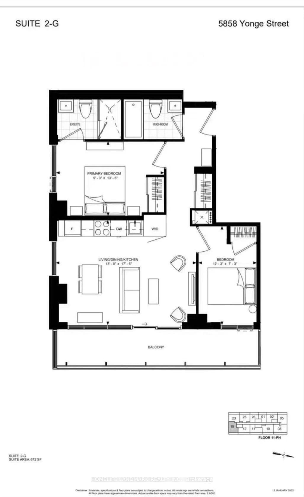 5858 Yonge Street Unit 2528, Thornhill / Willowdale, ON M2M 0C6 - Photo 1