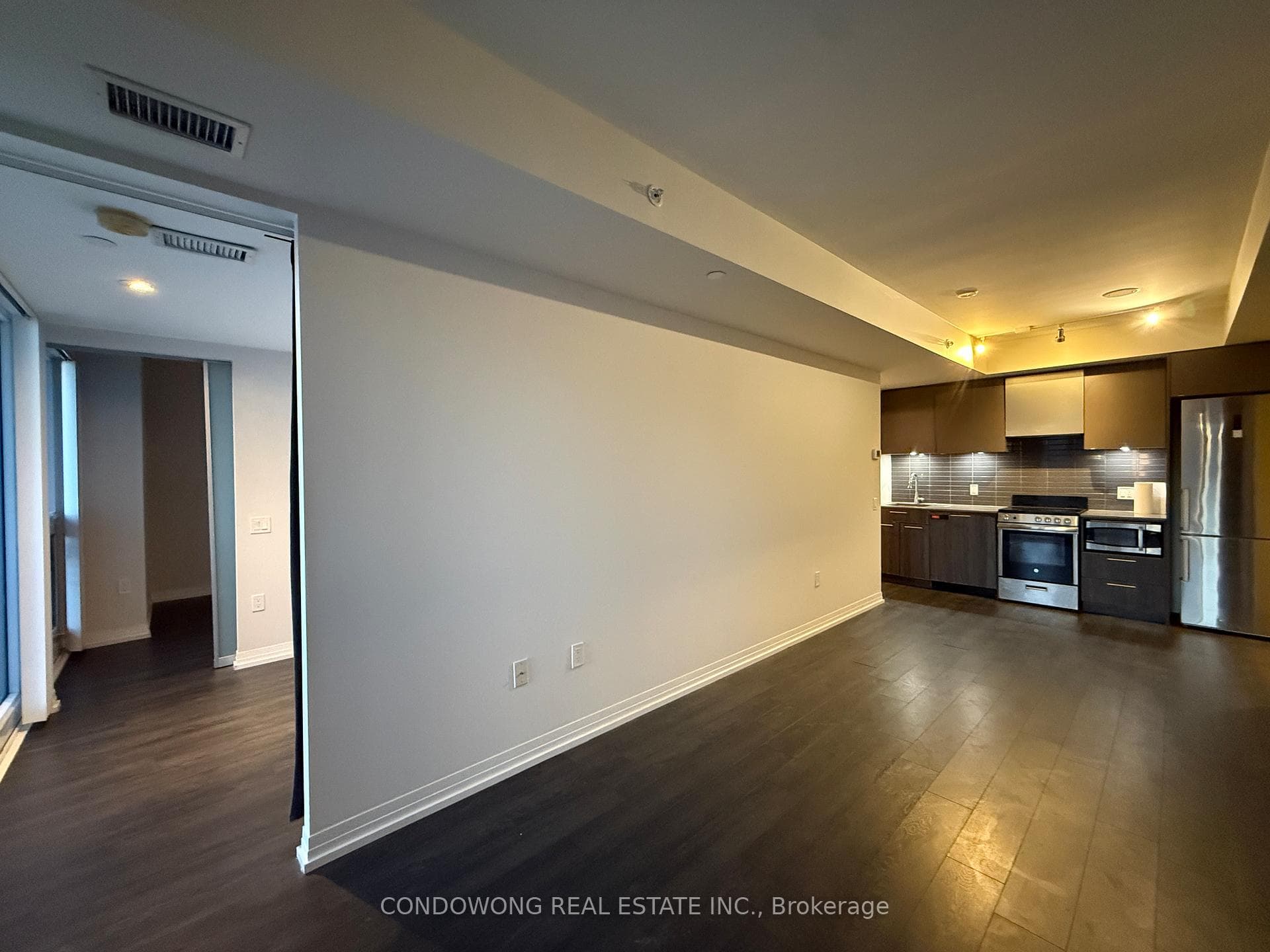 The whole unit is very bright and spacious