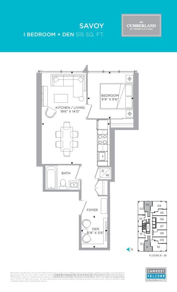 188 Cumberland Street Unit 2103, Annex / Yorkville / Summerhill, ON M5R 0B6 - Photo 1