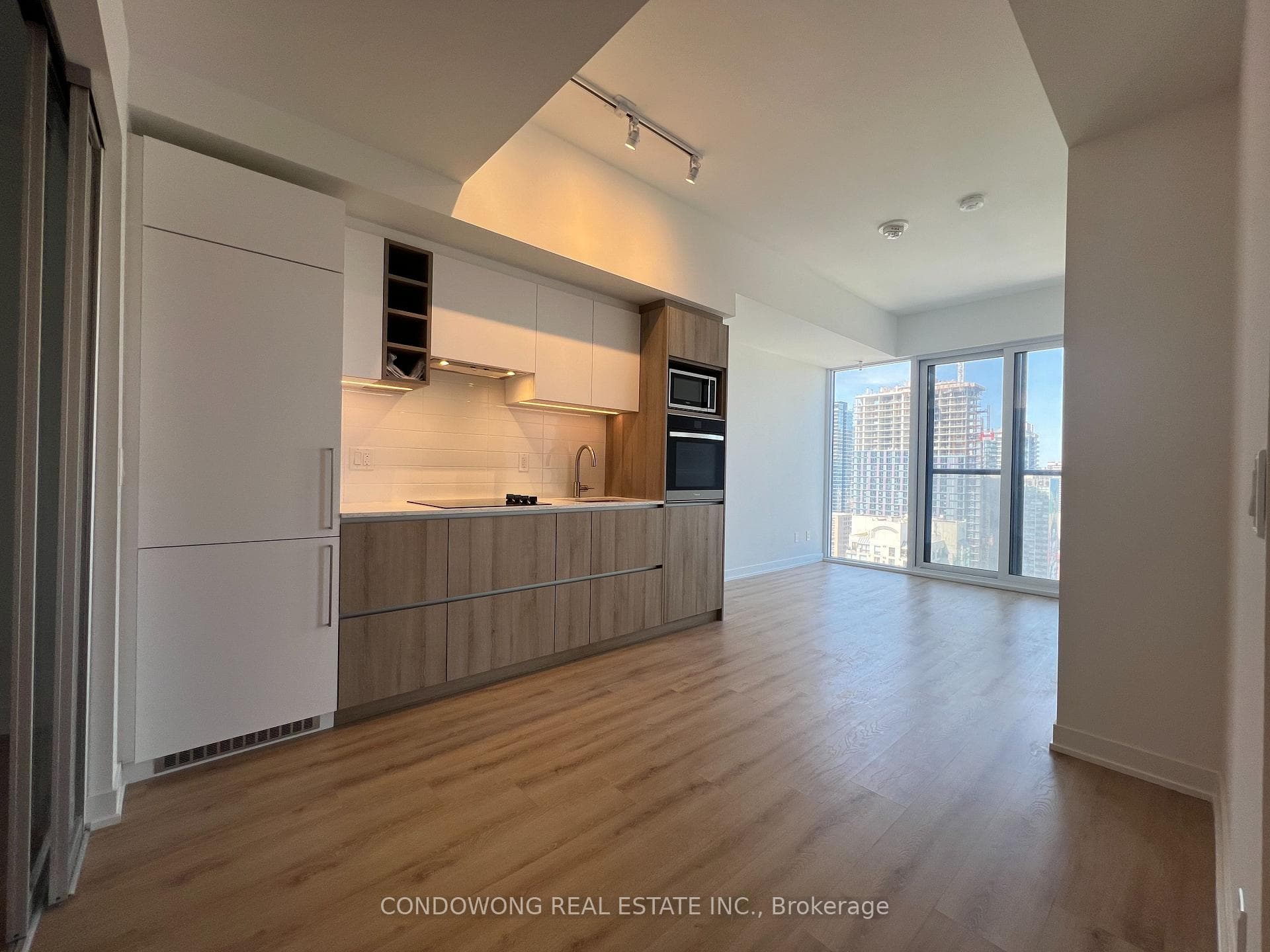 The whole unit is very bright and spacious