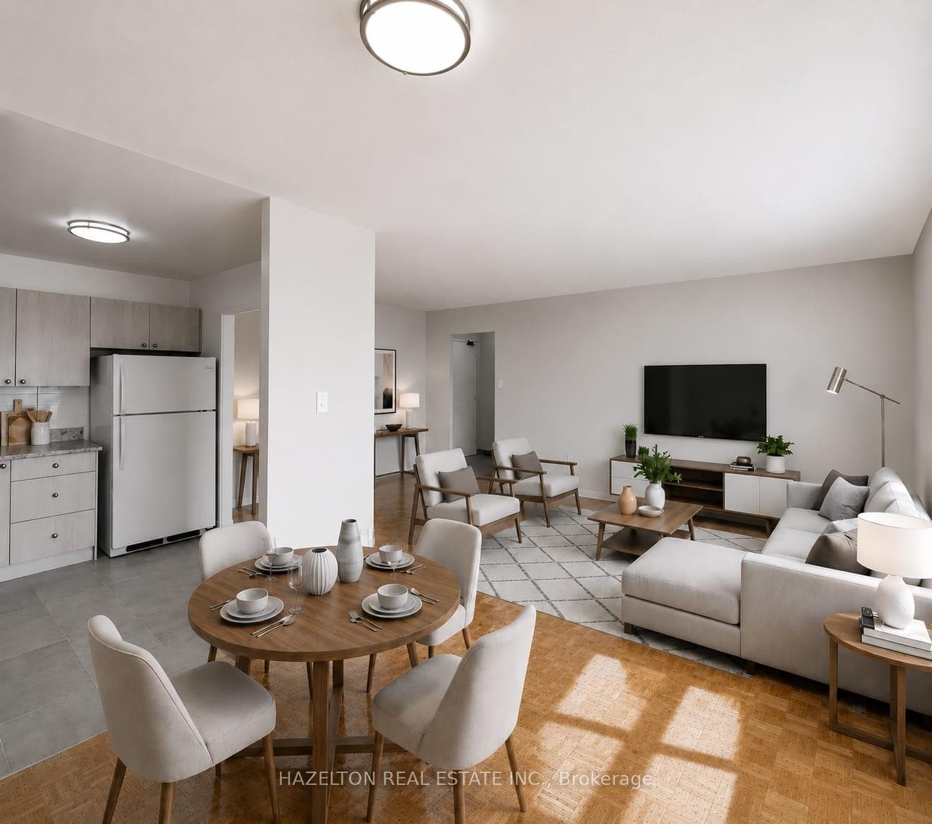 Virtually Staged Living - Dining Room