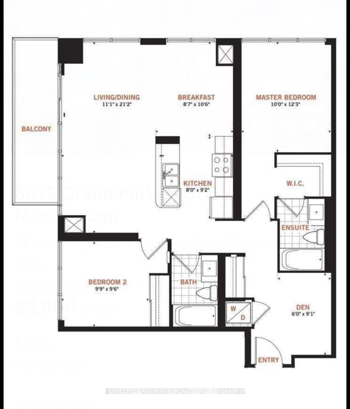 3975 Grand Park Drive Unit 4302, Mississauga, ON L5B 4M6 - Photo 1