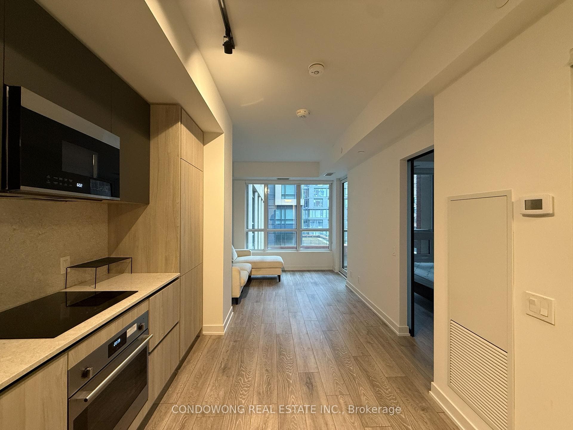 The whole unit is very bright and spacious