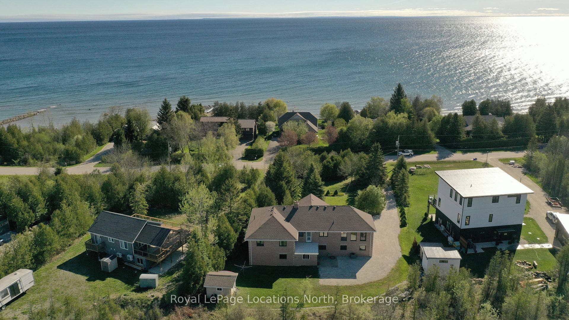 Directly across from the shores of Georgian Bay