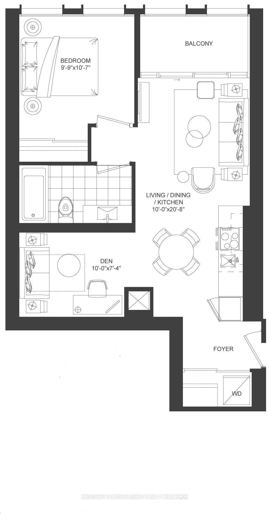 238 Simcoe Street Unit 1020, Downtown Toronto / Waterfront, ON M5T 1T4 - Photo 1