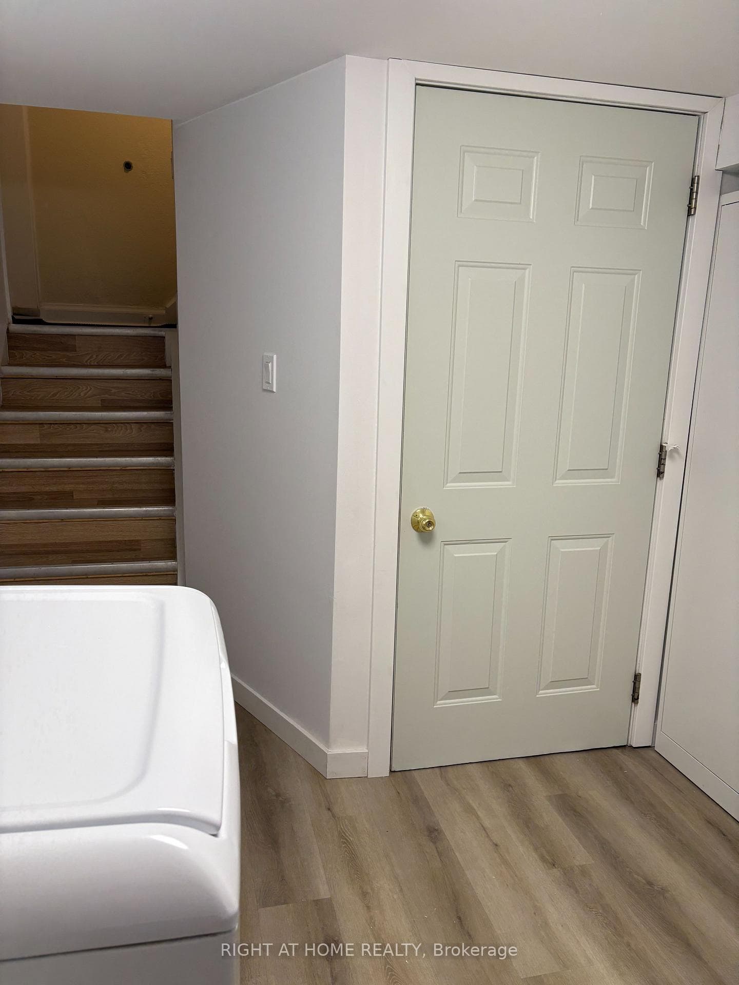 Entrance to unit