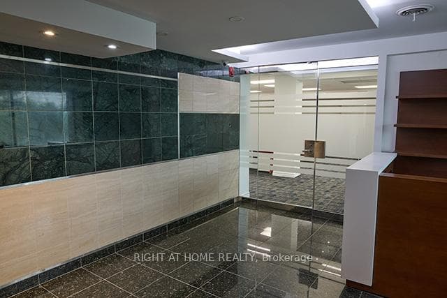 Elevator reception area