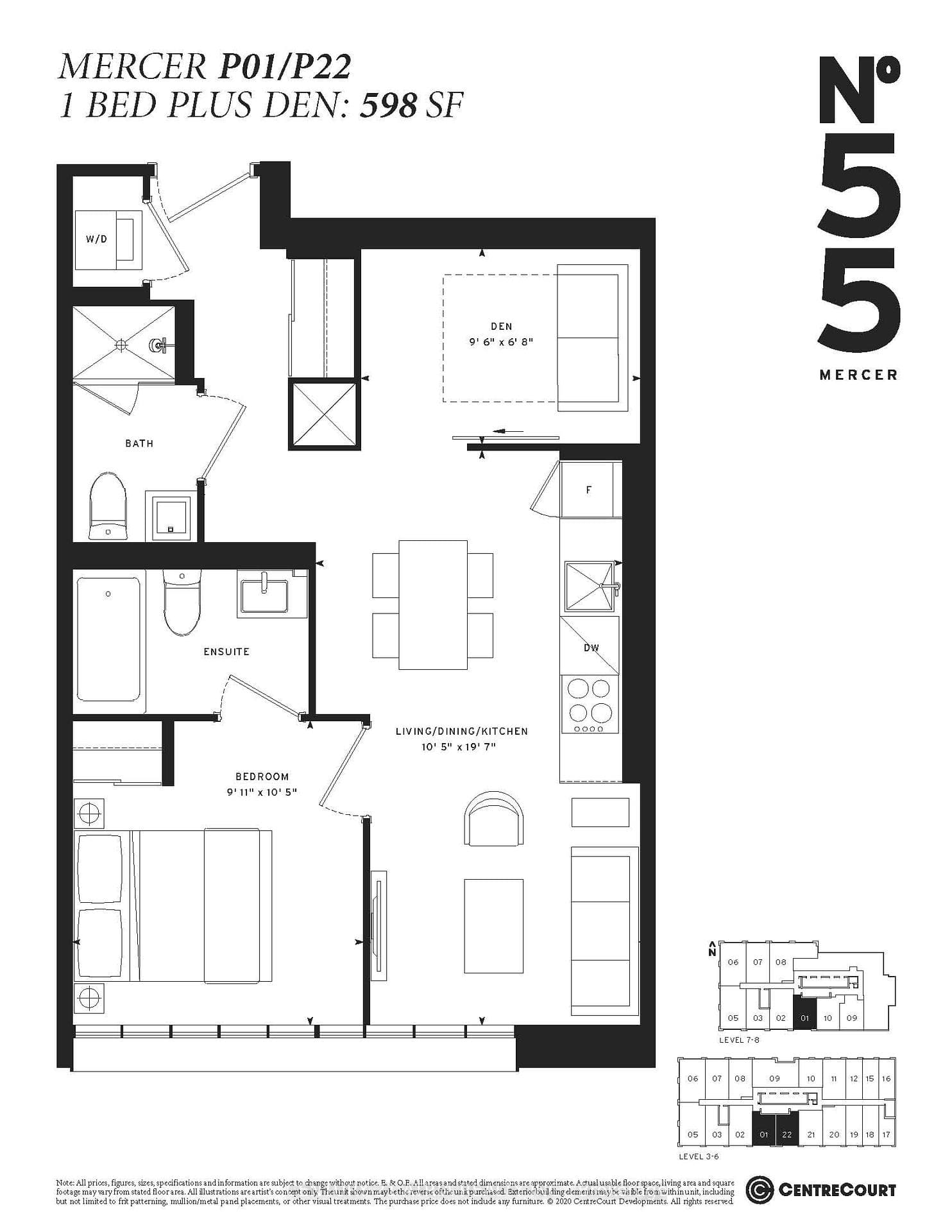 55 Mercer Street Unit 322, Downtown Toronto / Waterfront