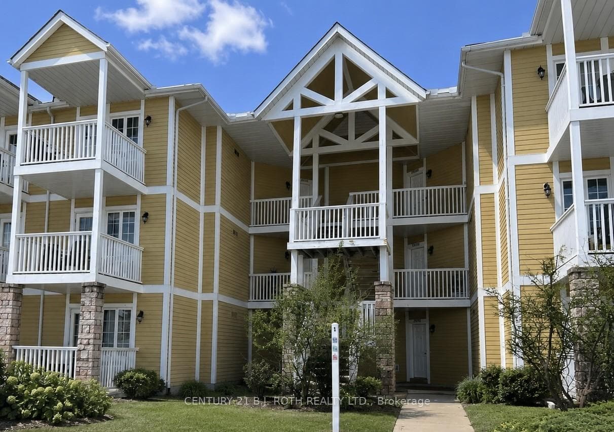Front of condo