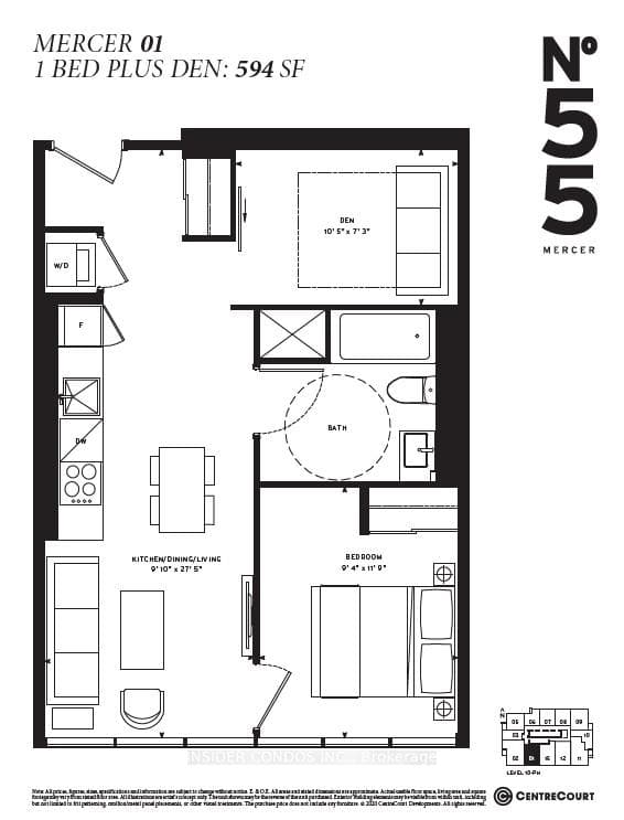 55 Mercer Street Unit 1701, Toronto C01