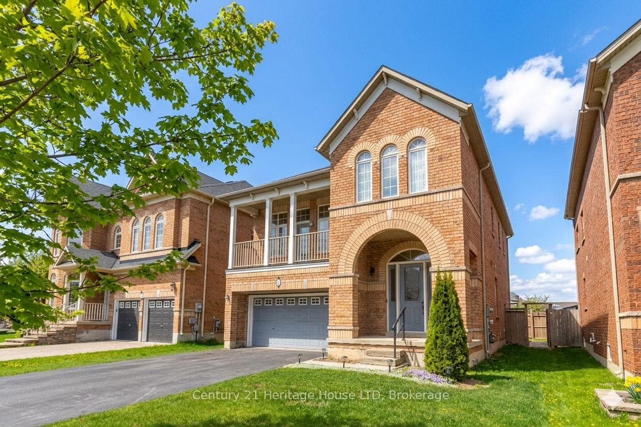 All brick 3 story home