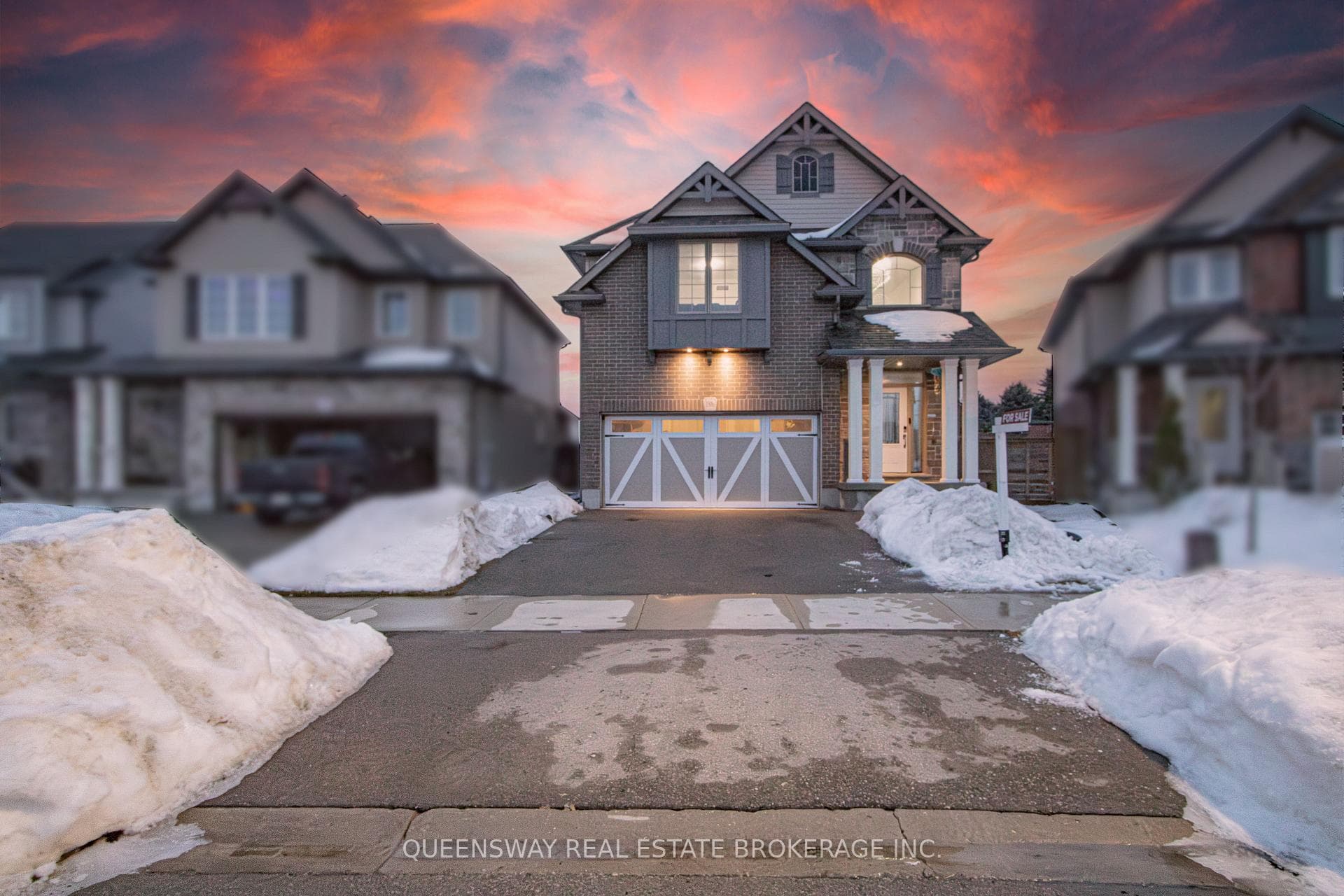 Front Elevation- Twilight