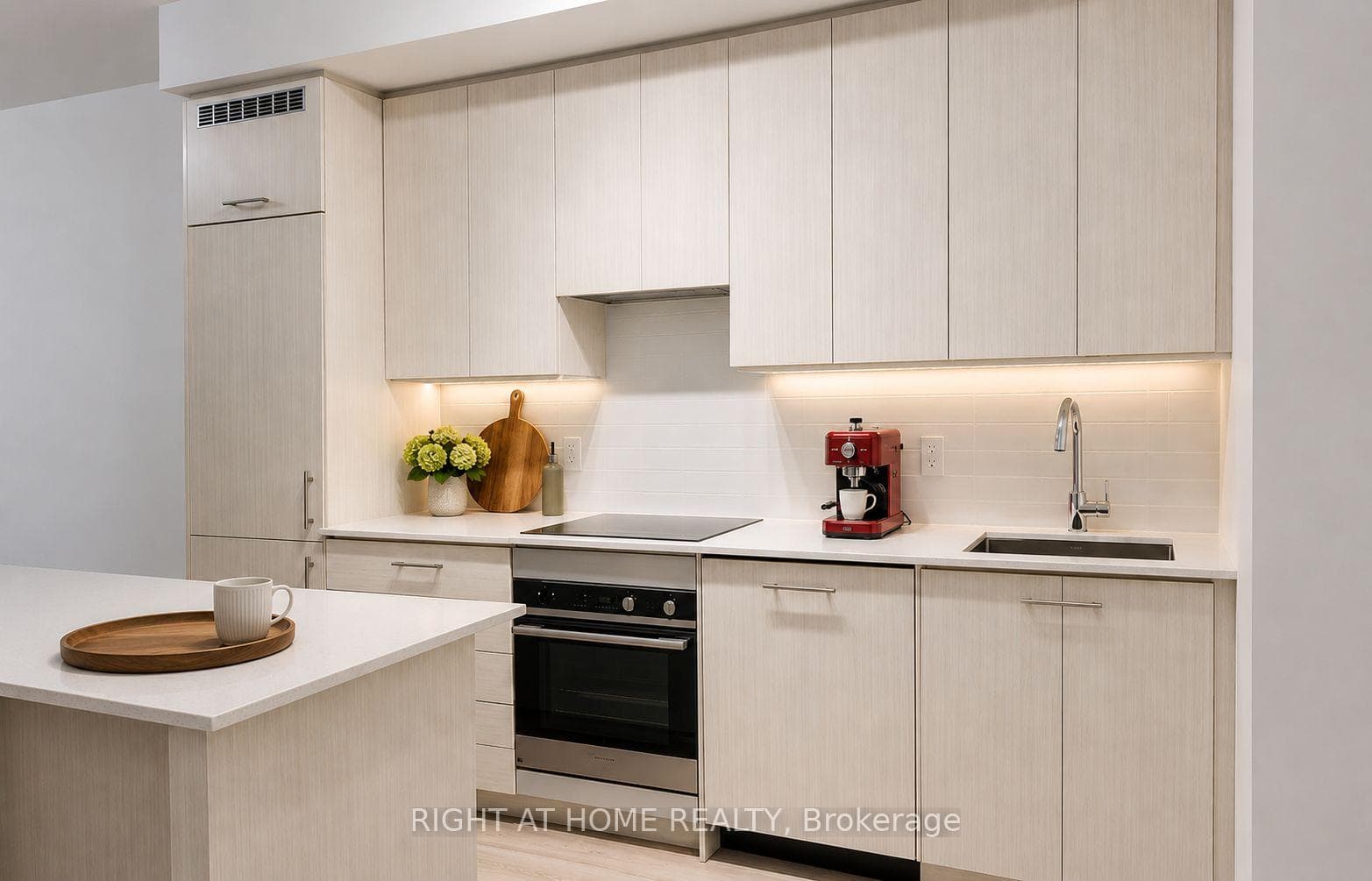 Kitchen Virtually stages