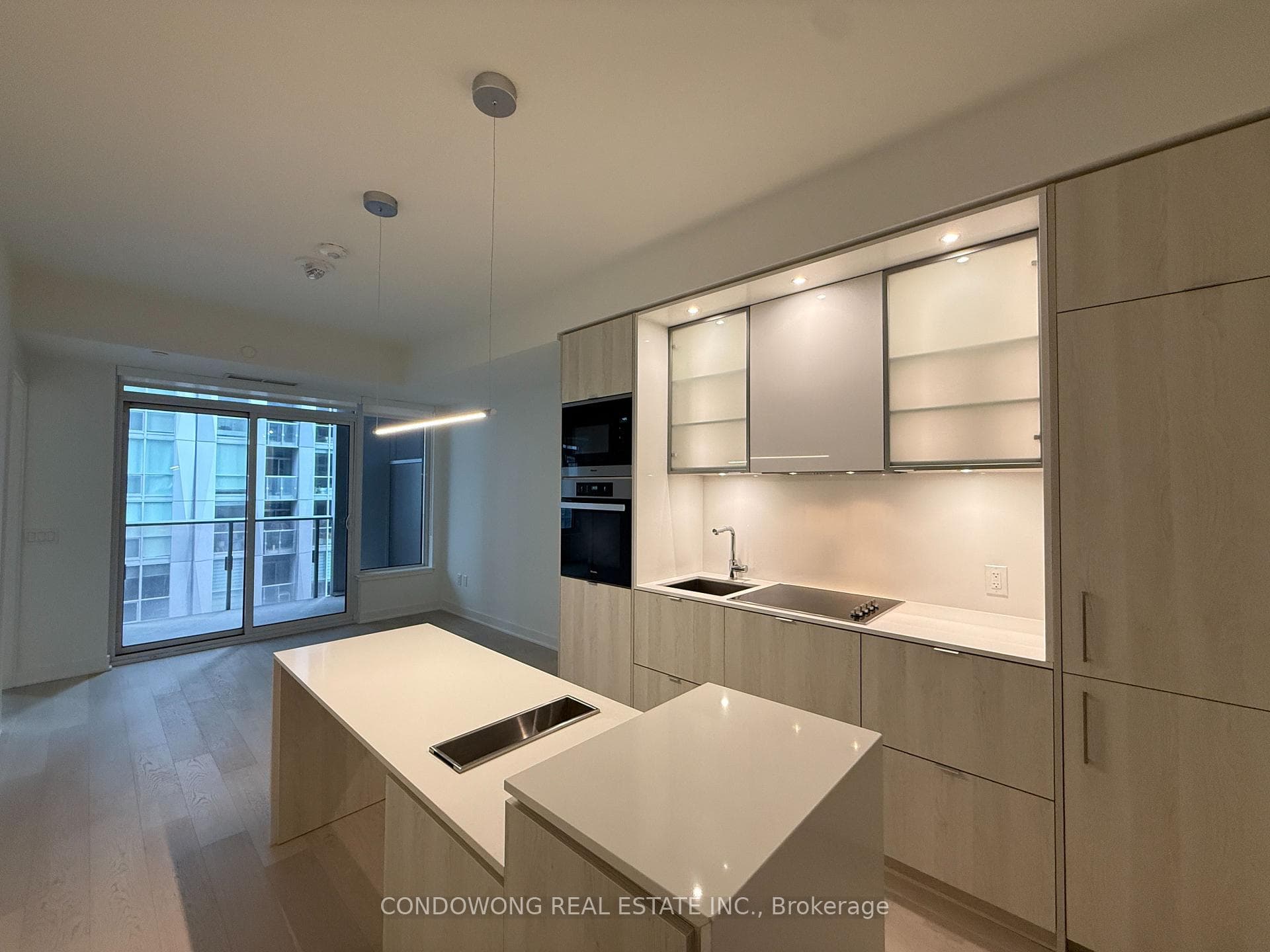 The whole unit is very bright and spacious