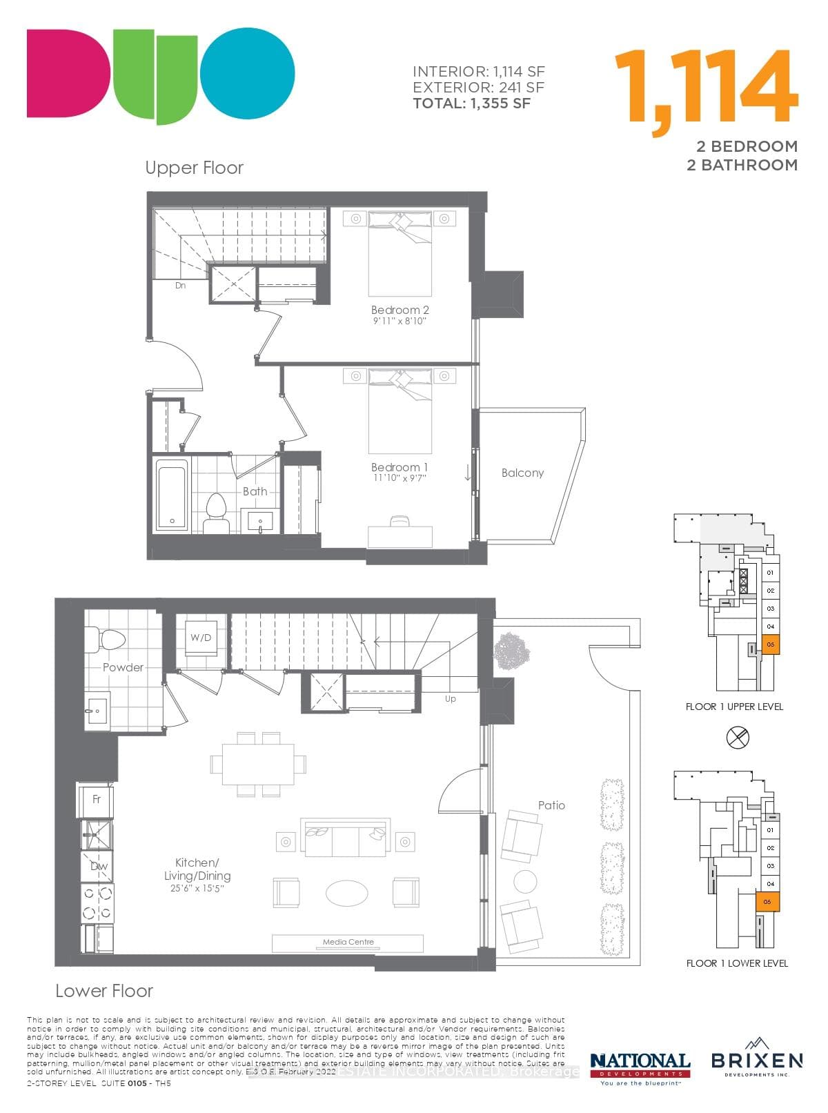 DUO TH05 Floor Plan