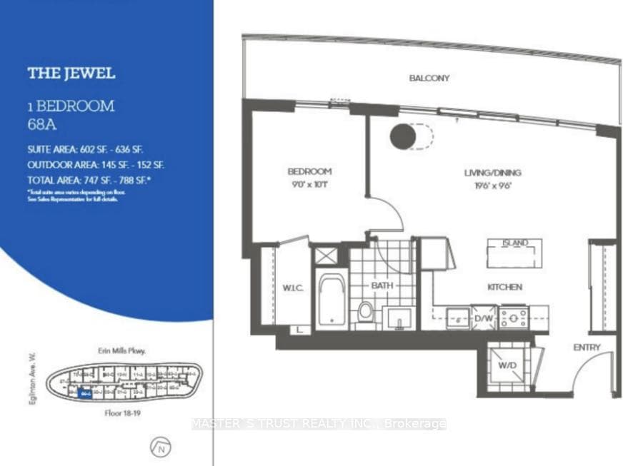 2520 Eglinton Avenue Unit 1804, Mississauga, ON L5M 0Y4 - Photo 1