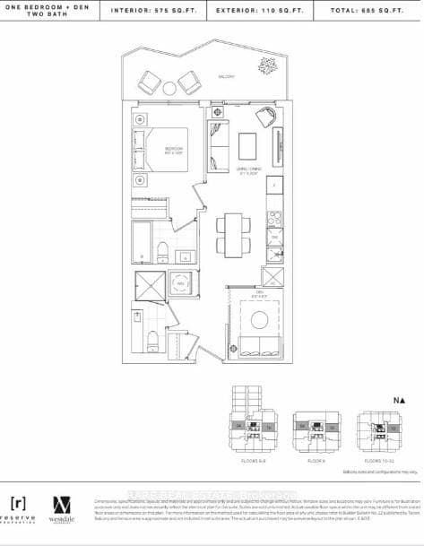 110 Broadway Avenue Unit 1010 S, Leaside / Davisville, ON M4P 1V7 - Photo 1