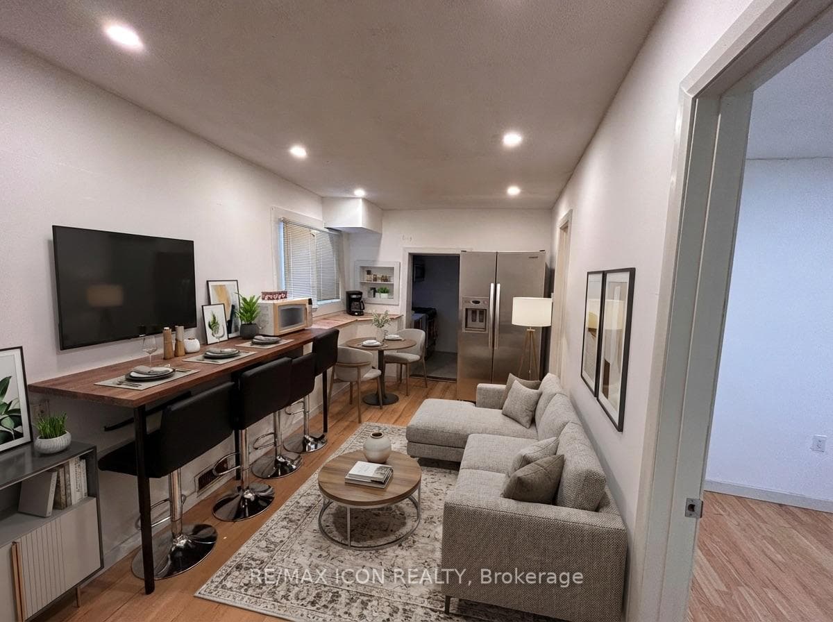Cozy living and dining